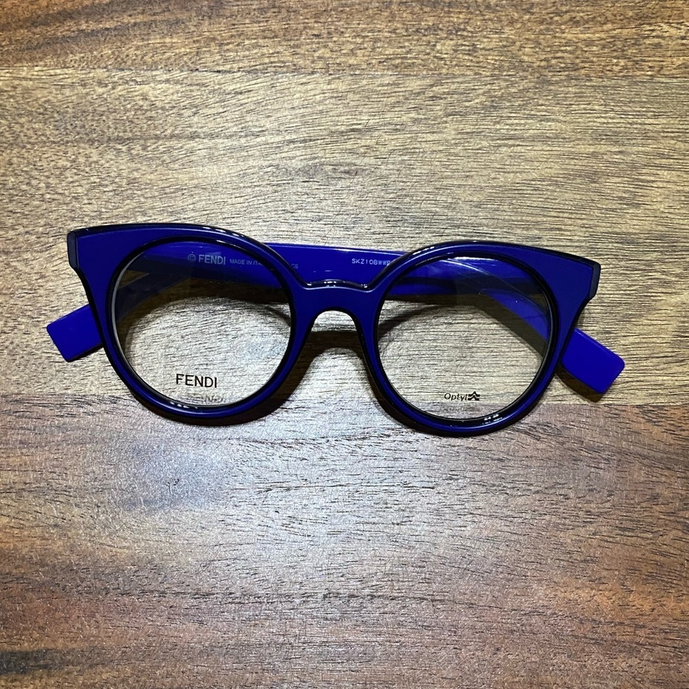 FENDI 47mm Round Optical Frames - Picture 6 of 11